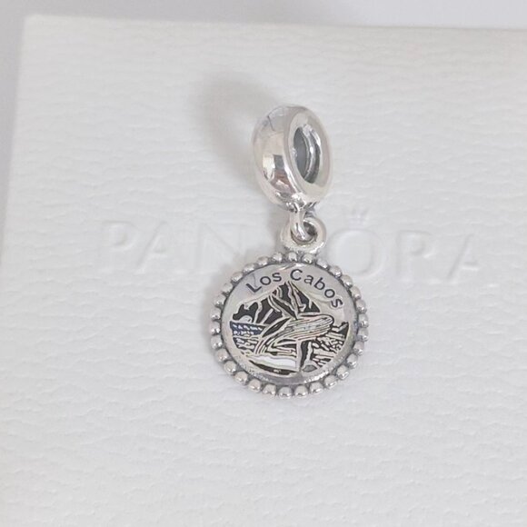 Pandora Mexico Los Cabos Whale Dangle Charm Travel Destination Pendant - Picture 8 of 8